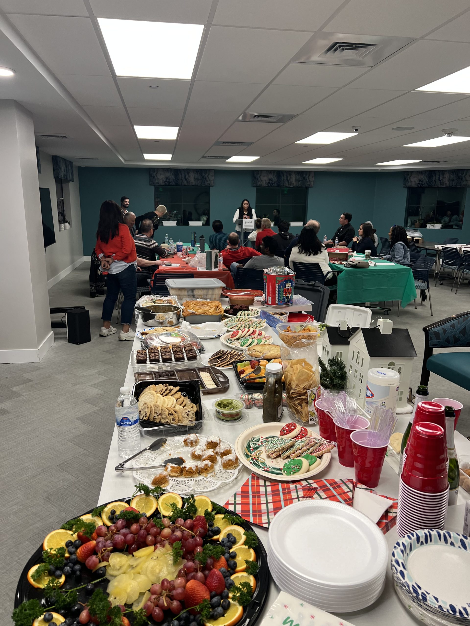 Christmas Potluck and Charity Auction